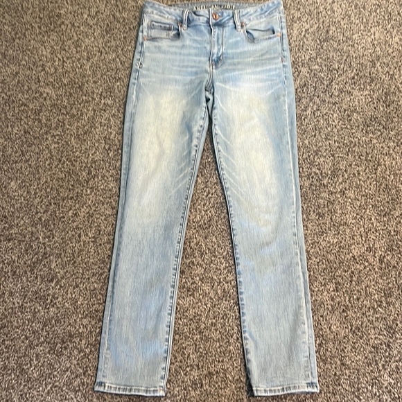 Jean American Eagle Juniors Taille 0 Regular - Jambe Droite - Coton - Très Bon état